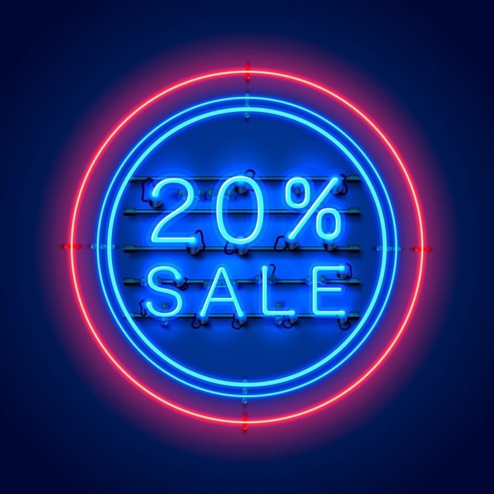 20% off on ALL ITEMS